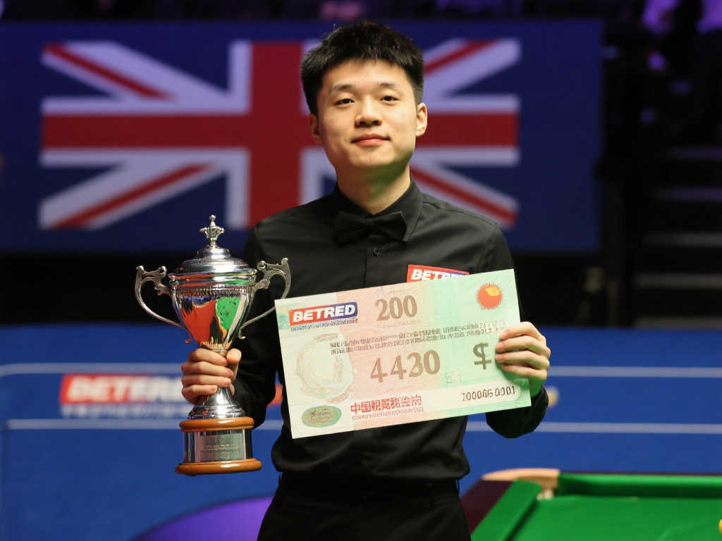 赵心童50万镑奖金缩水💰税后仅剩约27万，超20万镑缴纳税费